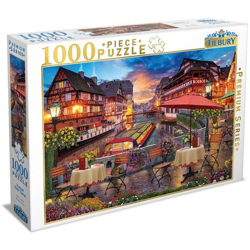 Tilbury Sunset Over Canal Puzzle 1000pc   