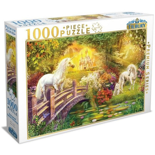 Tilbury Enchanted Garden Unicorns Puzzle 1000pc   