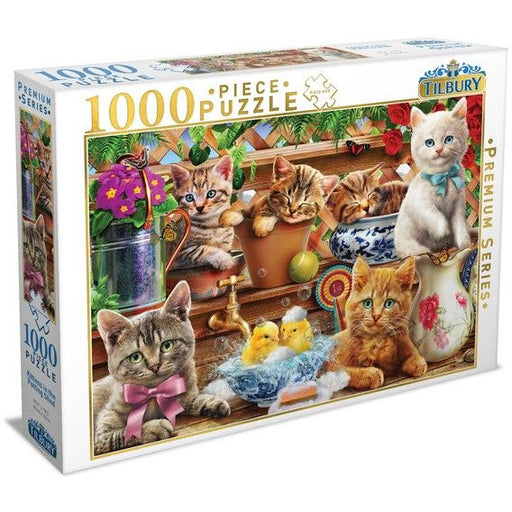 Tilbury Kittens in the Potting Shed Puzzle 1000pc   