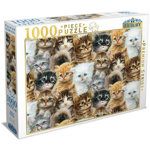 Tilbury Kitten Collage Puzzle 1000pc   