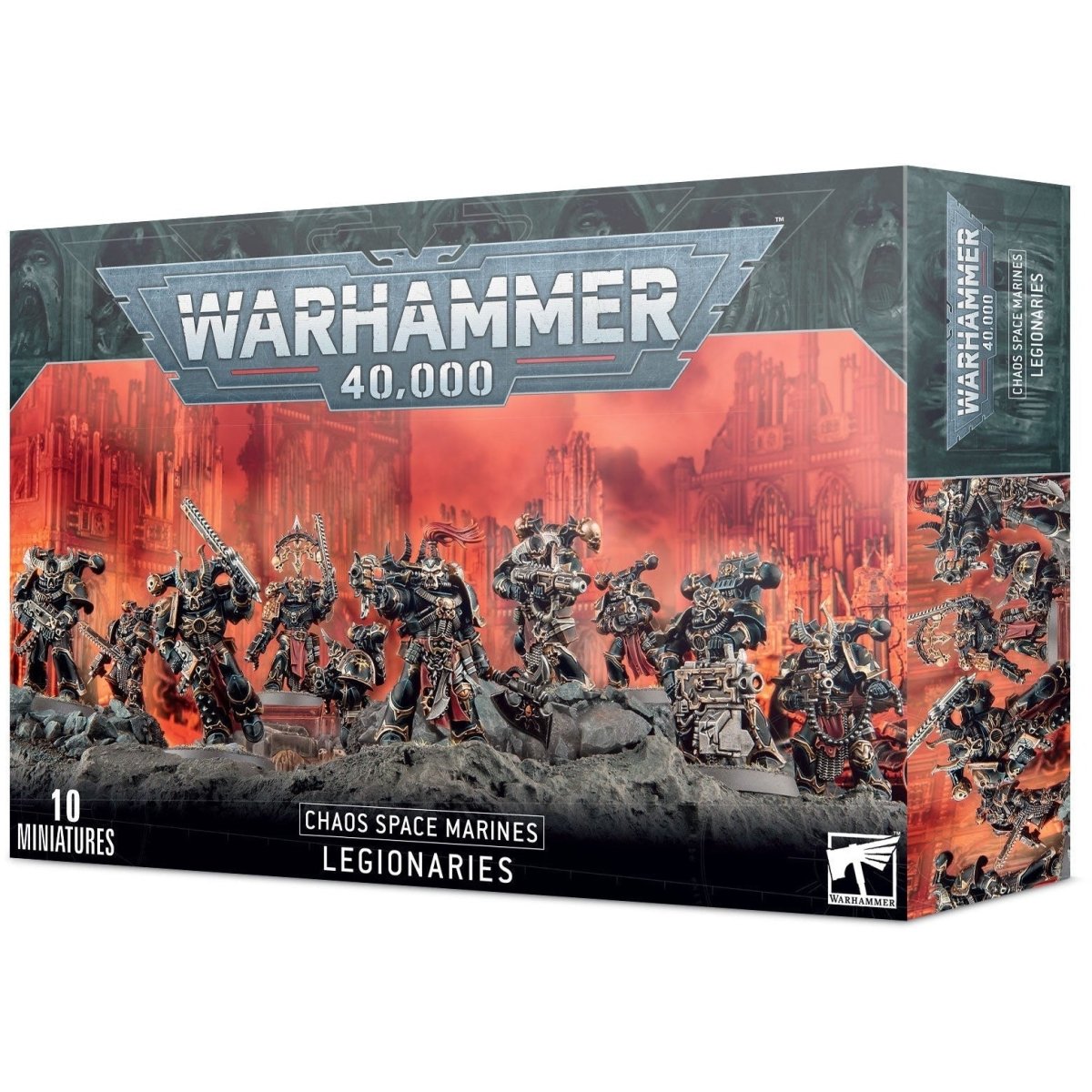 40K Chaos Space Marines - Legionaries (43-06) - The Games Emporium