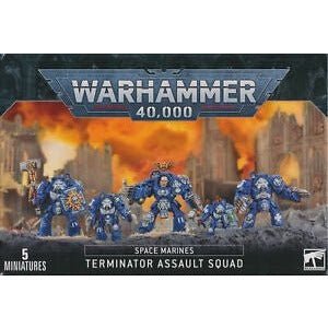 40K Space Marines - Terminator Assault Squad (48-34) - The Games Emporium