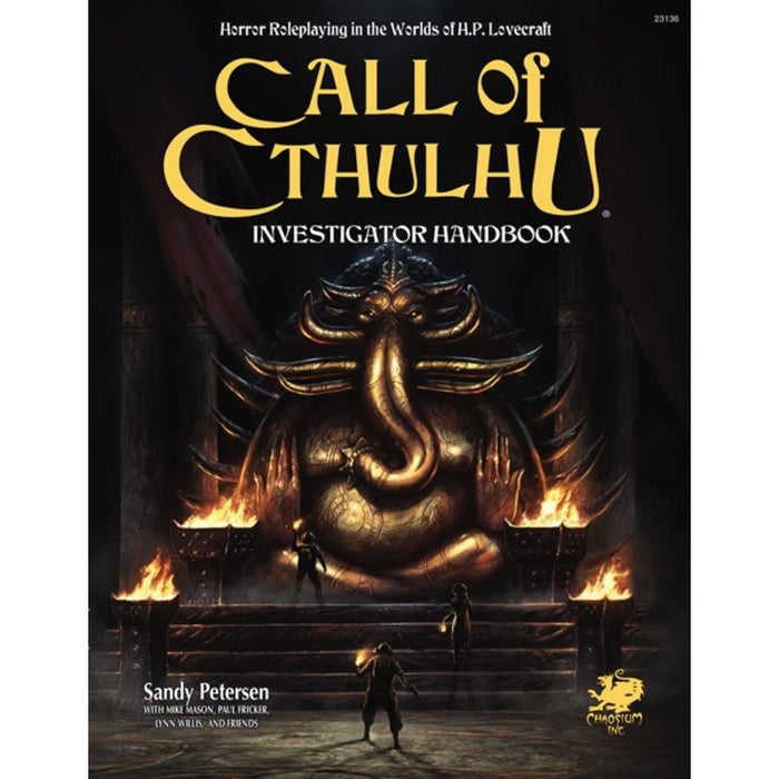 Call of Cthulhu RPG - Investigator Handbook   