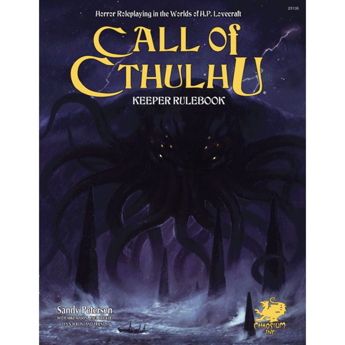 Call of Cthulhu RPG - Keeper Rulebook   