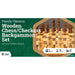 Chess/Checkers/Backgammon Set 40cm LPG Family Classics   