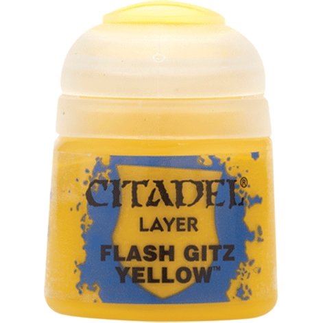 Citadel Layer Paint - Flash Gitz Yellow   