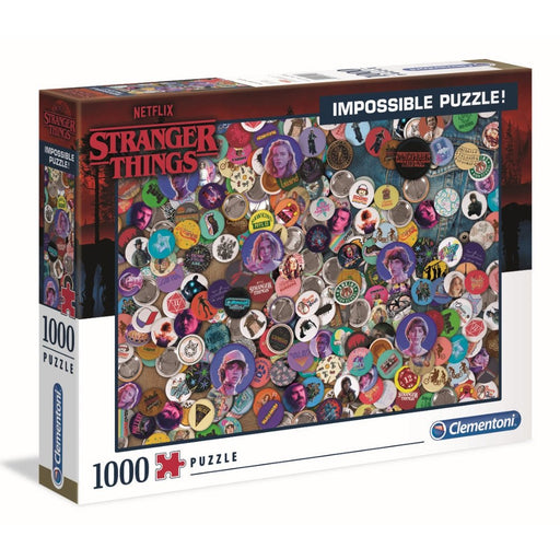 Clementoni Puzzle Netflix Stranger Things Impossible Puzzle 1,000 pieces   