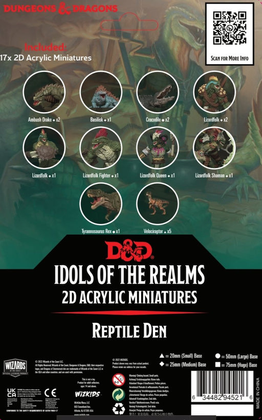 D&D Idols of the Realms Scales & Tails 2D Set   