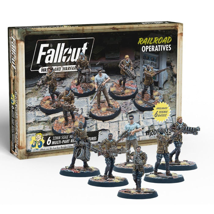 Fallout Wasteland Warfare - Railroad Operatives   