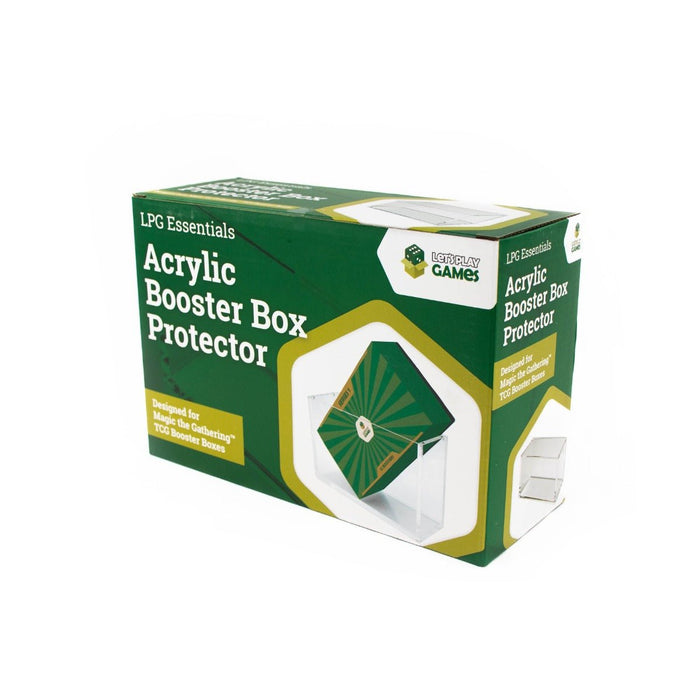 LPG Acrylic Booster Box Protector - MTG Draft Booster Box Size   