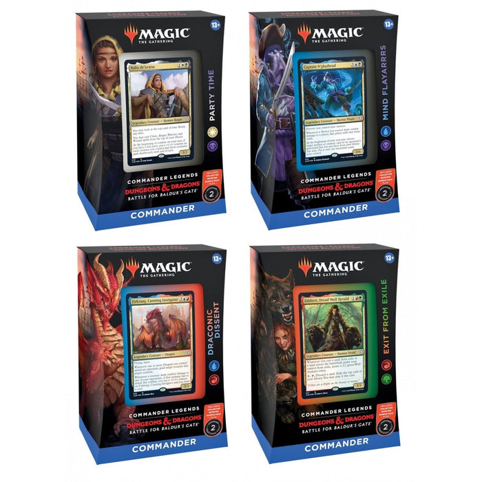 Magic the Gathering Commander Legends Battle for Baldurs Gate Commander ...