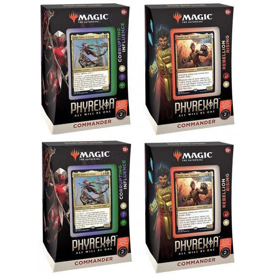 Magic The Gathering Phyrexia All Will Be One Commander Deck The Games Emporium