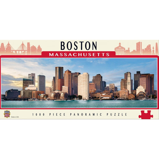 Masterpieces Puzzle City Panoramic Boston Puzzle 1,000 pieces   