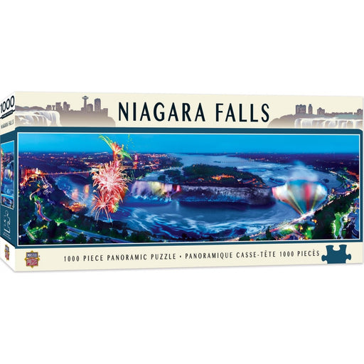 Masterpieces Puzzle City Panoramic Niagara Falls Puzzle 1,000 pieces   