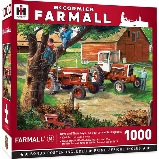 Masterpieces Puzzle Farmall Boys and Their Toys Puzzle 1,000 pieces   