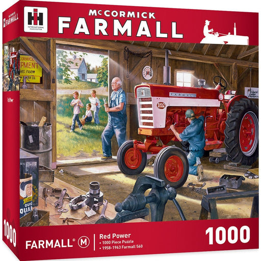 Masterpieces Puzzle Farmall Red Power Puzzle 1,000 pieces   